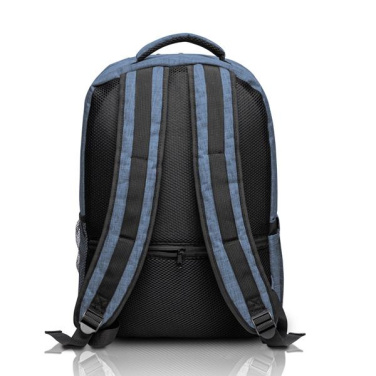 Stöldskyddad RPET 15,6´´ laptopryggsäck / Ecoback, Marin, produktbild (2)