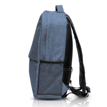 Stöldskyddad RPET 15,6´´ laptopryggsäck / Ecoback, Marin, produktbild (3)