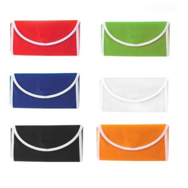 80g nonwoven vikbar shoppingkasse / Debbi, svart, produktbild (3)
