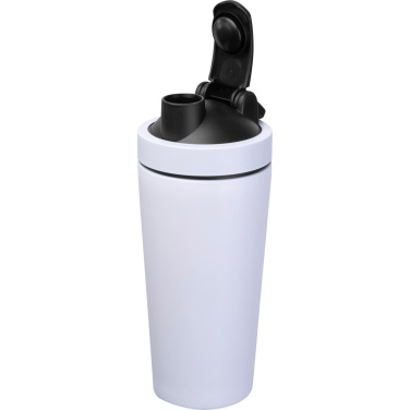 Shakerflaska 750 ml LILY, vit, produktbild (2)
