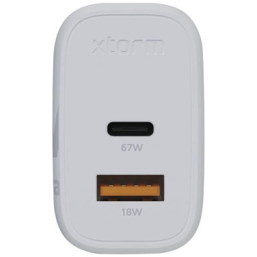 Xtorm XEC067 GaN² Ultra 67 W väggladdare, vit, produktbild (1)