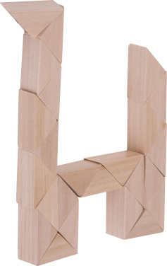 Träpussel ESTRELLA, beige, produktbild (2)