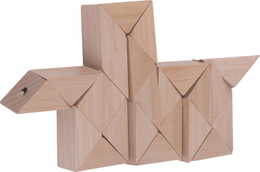 Träpussel ESTRELLA, beige, produktbild (3)