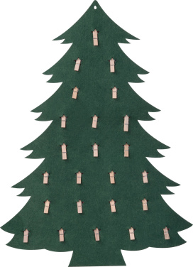 Adventskalender DIY SARATOV, mörkgrön, produktbild (4)