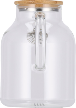 Teset - tekanna och glasmuggar GIRONA, transparent, produktbild (4)