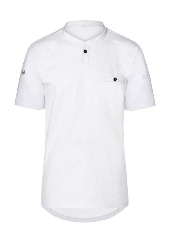 Arbetströja med prestanda, kort ärm, vit - Karlowsky (1)