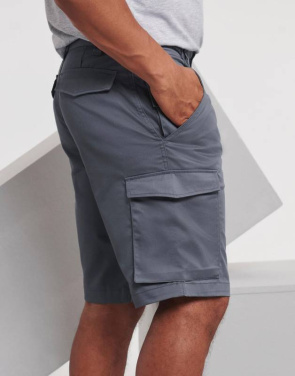 Twill arbetsshorts, Konvojgrå - Russell Athletic (3)