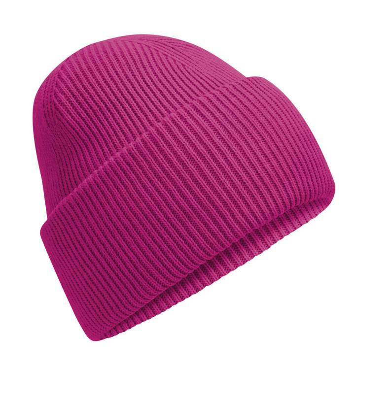 Klassisk mössa med djup mudd, Festivalfuchsia - Beechfield (1)