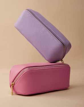 Boutique Open Flat Mini Accessory Case, Mörkrosa - Bagbase (4)
