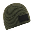 Mössa med modemärke, militärgrön/svart