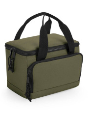 Återvunnen minikylväska, militärgrön