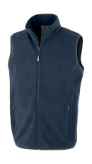 Återvunnen fleece Polartermisk kroppsvärmare, marinblå