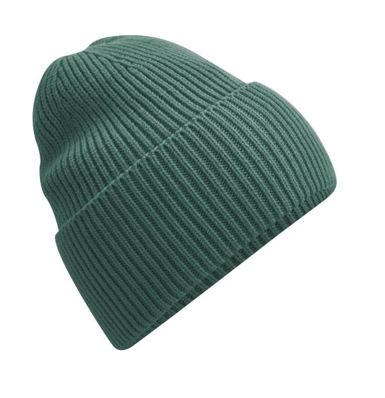 Överdimensionerad mössa med muddar, Maringrön - Beechfield (1)