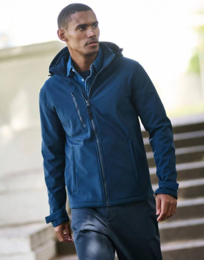 Venturer 3-lagers softshelljacka med huva, svart - Regatta Professional (2)