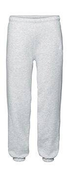 Joggingbyxor med elastiska muddar, gråmelerad - Fruit of the Loom (1)