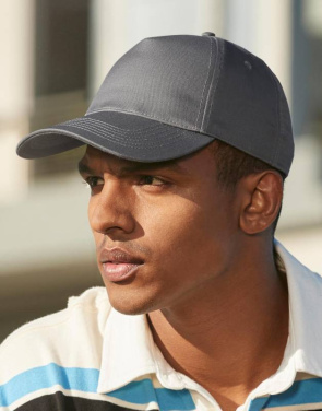 Urbanwear 5 Panel Snapback, ljusgrå - Beechfield (3)