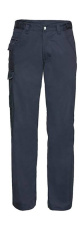 Twill arbetsbyxor längd 84 cm, fransk marinblå