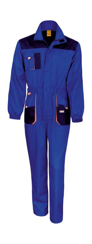 LITE-overall, kungsblå/marinblå/orange - Result Work-Guard (1)