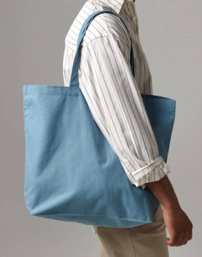 Organisk naturfärgad maxiväska för livet, Indigoblå - Westford Mill (4)