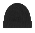 Mössa av ekologisk bomull, svart