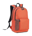 Plymouth Students Ryggsäck, Orange Mandarin/Svart