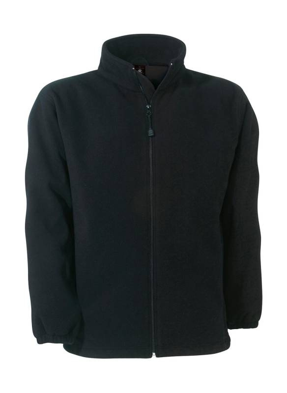 WindProtek Vattentät Fleecejacka, svart – B&C Outerwear (1)