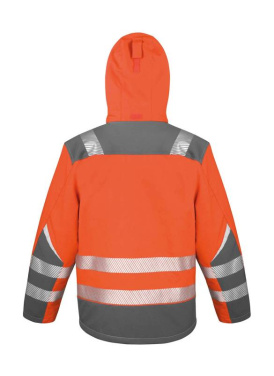 Dynamisk SoftShell-jacka, Fluorescerande gul – Result Safe-Guard (3)