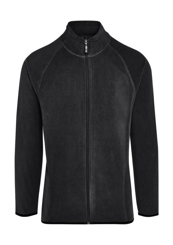 Signature Tagless Microfleece Full Zip Herr, Mörksvart – SG Signature (1)