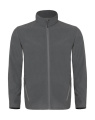 Coolstar/herr Fleece Heldragkedja, Stålgrå