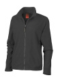 Horizon högkvalitativ mikrofleecejacka för damer, svart