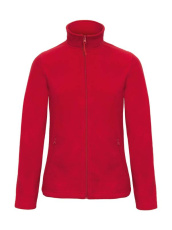 ID.501/damer Micro Fleece Hel Dragkedja, röd