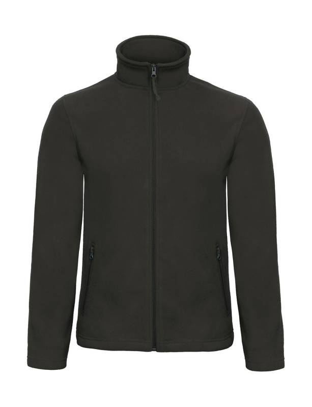 ID.501 Microfleece Hel dragkedja, svart – B&C Outerwear (1)