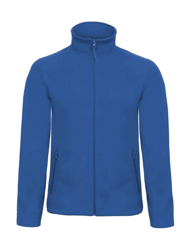ID.501 Microfleece Hel dragkedja, kungsblå – B&C Outerwear (1)