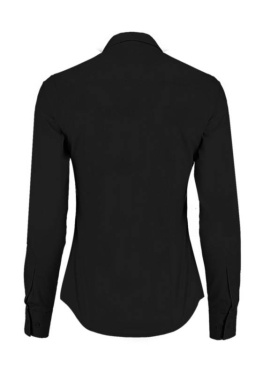 Skräddarsydd poplinskjorta för kvinnor, svart – Kustom Kit (4)