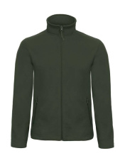 ID.501 Microfleece Hel dragkedja, skogsgrön