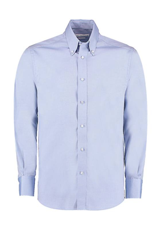 Skräddarsydd premium Oxford-skjorta, ljusblå – Kustom Kit (1)
