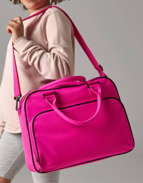 Junior dansväska, svart/fuchsia – Bagbase (2)