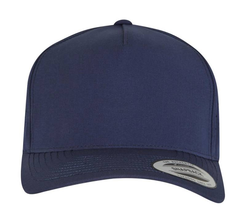 YP CLASSICS 5 Panel Snapback, marinblå – Flexfit (1)