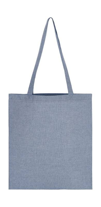 Återvunnen bomull/polyesterväska vänster, Kunglig ljung – SG Accessories - BAGS (1)