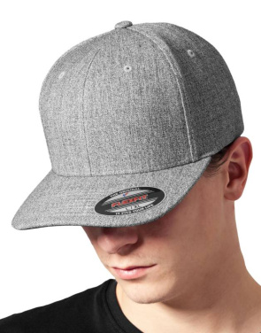 Enkel Flexfit, gråmelerad – Flexfit (2)