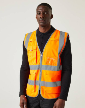 Pro Hi-Vis Executive-väst, orange – Regatta High Visibility (3)