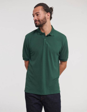 Slitstark pikétröja - 5XL och 6XL, svart – Russell Athletic (2)
