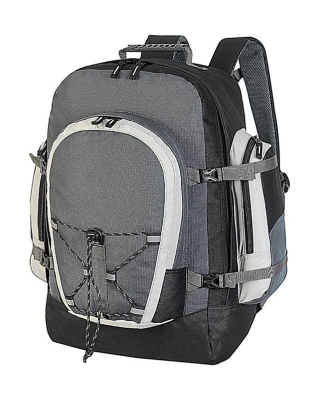 Monte Rosa klassisk reseryggsäck, mörkgrå/svart/ljusgrå – Shugon (1)