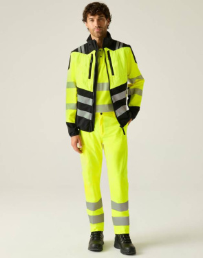 Hi-Vis X-Pro Hybridjacka, svart/orange – Regatta Professional (4)