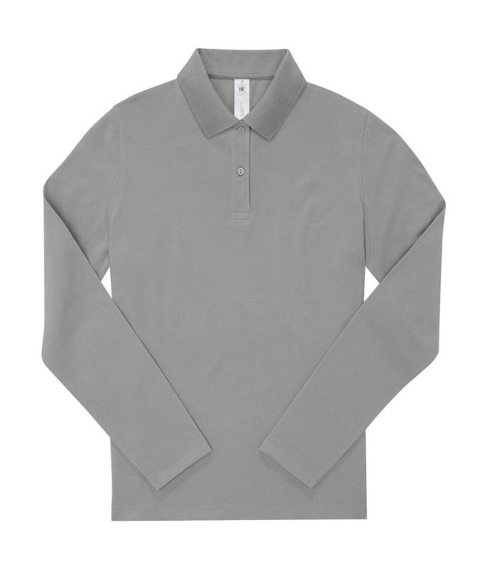 Min Polo 210 LSL /Dam, Sportgrå – B&C (1)