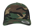 Camo Trucker-keps, Träkamouflage/Svart