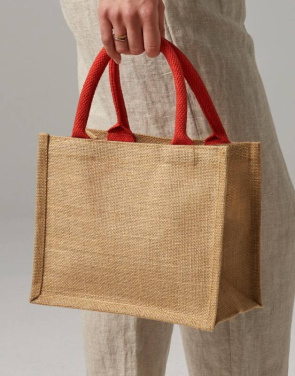 Mini presentpåse i jute, Grafitgrå/Grafitgrå – Westford Mill (2)