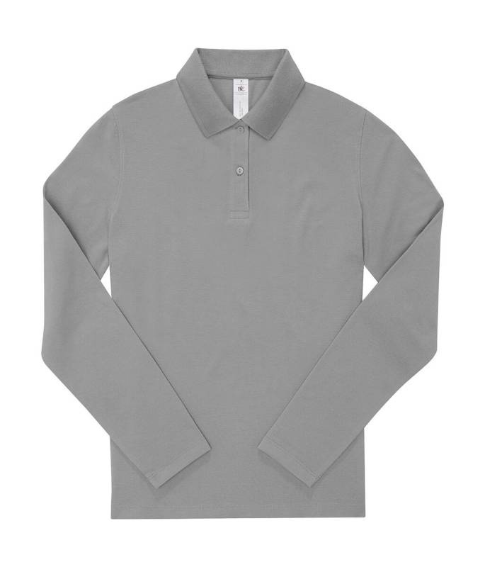 Min Polo 180 LSL / Dam, Sportgrå – B&C (1)