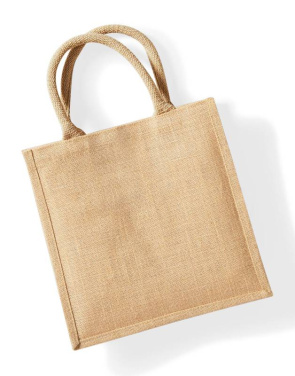 Jute Midi Tote, naturfärgad – Westford Mill (4)