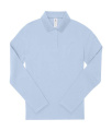 Min Polo 180 LSL / Dam, Blush Blue